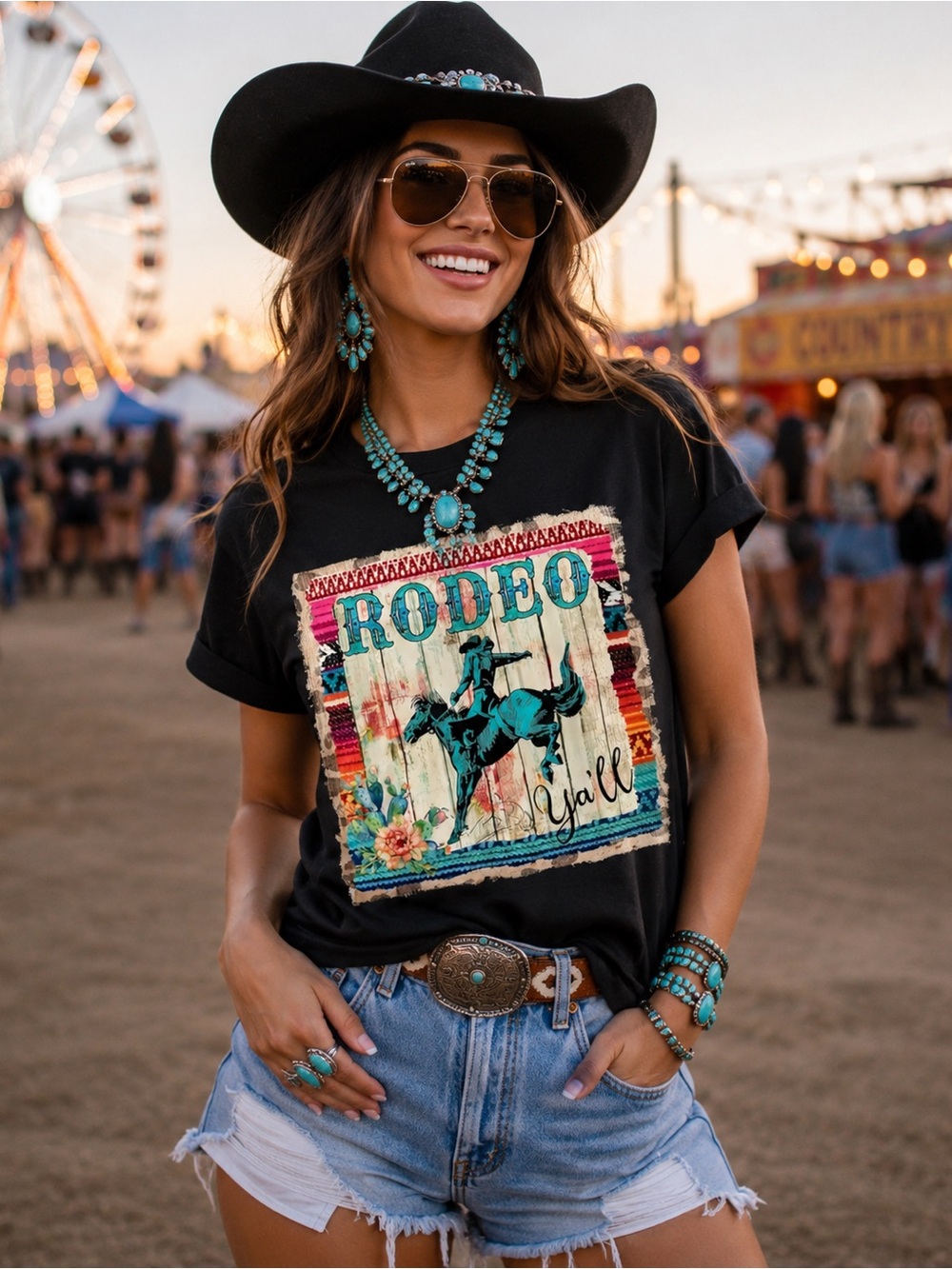 Rodeo Y'all Graphic Tee